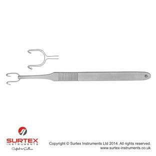 Cottle hak skrzydekowy tpy - ostry 14.5cm/Cottle Alar Hook Blunt - Sharp 14.5cm 