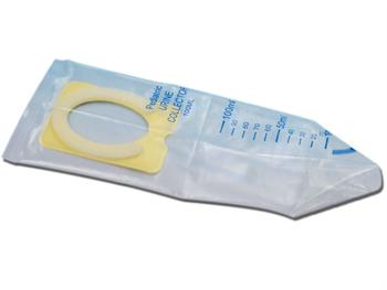 Pediatryczny woreczek na mocz 100ml - sterylny/PEDIATRIC URINE BAG 100 ml - sterile