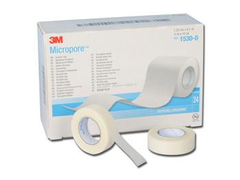 3M Mikropore ™-h12.5mmx9.14m hipoalergiczny/3M MICROPORE™-h 12.5mmx9.14m HYPOALLERGENIC