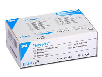 3M Micropore ™ - h76mmx9.14m hipoalergiczny/3M MICROPORE™ - h76mmx9.14m HYPOALLERGENIC