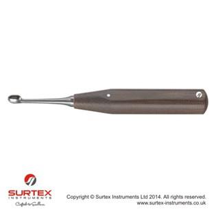 FiberGrip™Volkmann skrobaczka owalna Ryc.4,19cm/FiberGrip™Volkmann Curette Oval Fig.4,19