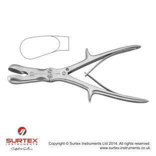 Stille-Luer odgryzacz kostny wygity duej mocy26.5cm/Stille-Luer BoneRongeur Curved CompAction26.5 