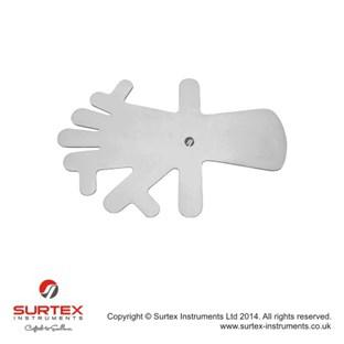 Do aluminiowa dla dorosych standardowa/Aluminium Hand For Adults Standard