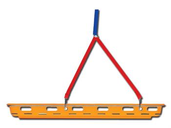 Pasy podnoszenia do kosza ewakuacyjnego pomaraczowego/LIFTING BRIDLES FOR BASKET STRETCHER - orange