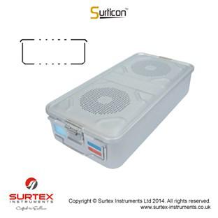 Surticon™2kontener1/1,czarny580x280x100mm/Surticon™2Sterile Container1/1Black580x280x100