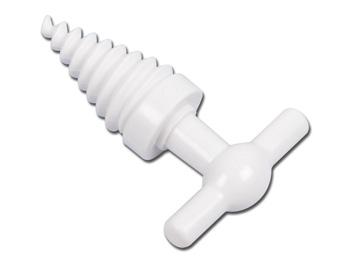 Spiralny plastikowy zbaty otwieracz jamy ustnej/TEETH SCREW DRIVER 