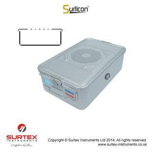 Surticon™kontener 3/4,szary,465x280x100mm/Surticon™Sterile Container3/4,Grey,465x280x100