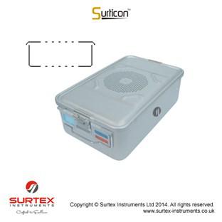 Surticon™2kontener 3/4czarny465x280x100mm/Surticon™2Sterile Container3/4Black465x280x100