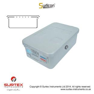 Surticon™kontener 3/4,szary,465x280x100mm/Surticon™Sterile Container 3/4,Grey465x280x100
