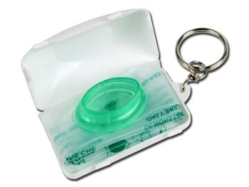 VENTO maska sztucznego oddychania - w torebce z uchwytem/VENTO Airways mask - white -key holder box