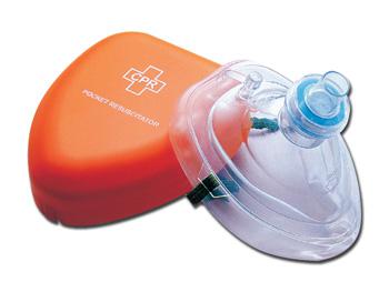 CPR maska - kieszonkowy resuscytator/CPR MASK - pocket resuscitator