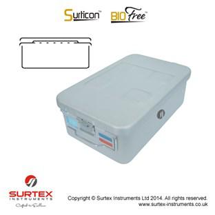 Surticon™kontener 3/4czarny,465x280x153mm/Surticon™Sterile Container 3/4Black465x280x153