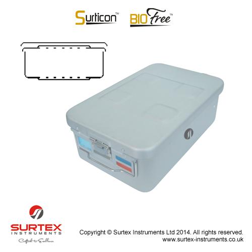Surticon™2kontener 3/4szary465x280x145mm/Surticon™2Sterile Container 3/4Gray465x280x145