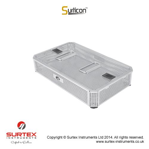 Sutricon™kosz 3/4,bez pokrywy,405x253x50mm/Surticon™Sterile 3/4Basket,no Lid,405x253x50