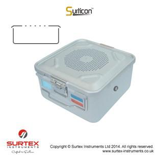 Surticon™kontener 1/2,czarny285x280x100mm/Surticon™Sterile Container 1/2Black285x280x100