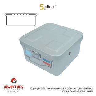 Surticon™kontener 1/2niebieski285x280x100mm/Surticon™Sterile Container1/2Blue285x280x100