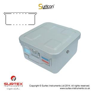 Surticon™2kontener 1/2czarny285x280x100mm/Surticon™2Sterile Container1/2Black285x280x100