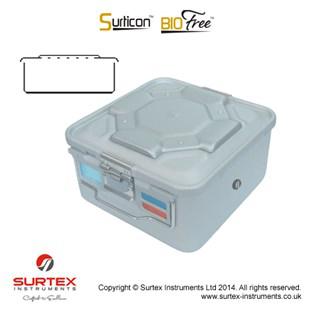 Surticon™kontener 1/2niebieski285x280x105mm/Surticon™Sterile Container1/2Blue285x280x105