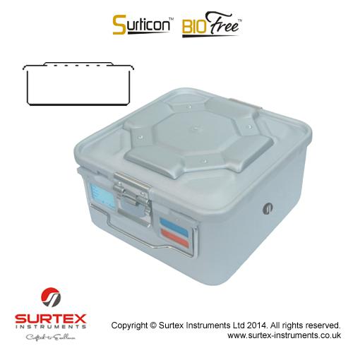 Surticon™kontener 1/2,szary285x280x140mm/Surticon™Sterile Container 1/2,Grey285x280x140