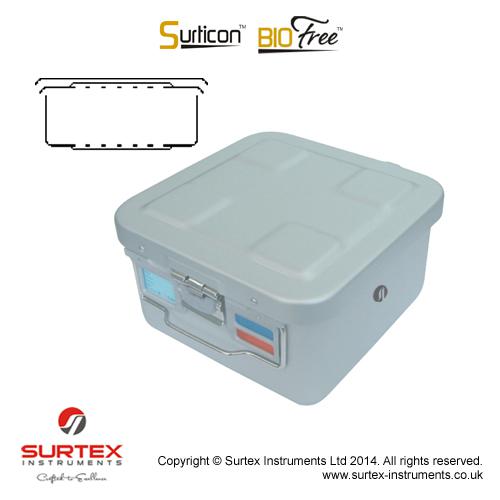 Surticon™2kontener 1/2szary285x280x145mm/Surticon™2Sterile Container 1/2Grey285x280x145