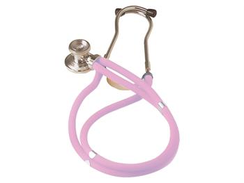 JOTRAP dwugowicowy stetoskop-przezroczysty rowy/JOTARAP DUAL HEAD STETHOSCOPE- transparent pink