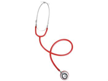 YTON stetoskop dwugowicowy - Y czerwony/YTON DUAL HEAD STETHOSCOPE - Y red