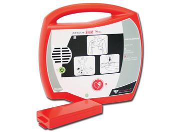 RESCUE SAM AED defibrylator - francuski/RESCUE SAM AED DEFIBRILLATOR - French