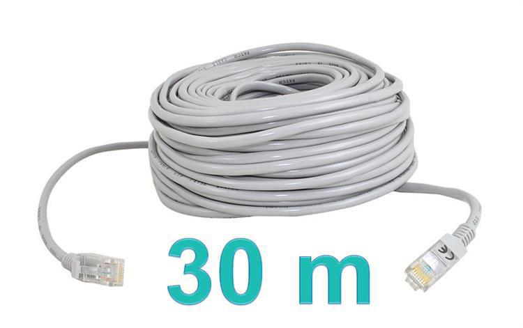 Kabel LAN 30m dla centralnego systemu monitorowania/CABLE LAN 30m for PATIENT CENTRAL SYSTEM