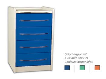 Unit mobilny GE416, 4 szuflady,49cm-dowolny kolor/MOBILE UNIT GE416, 4 drawers, width49cm-any colour