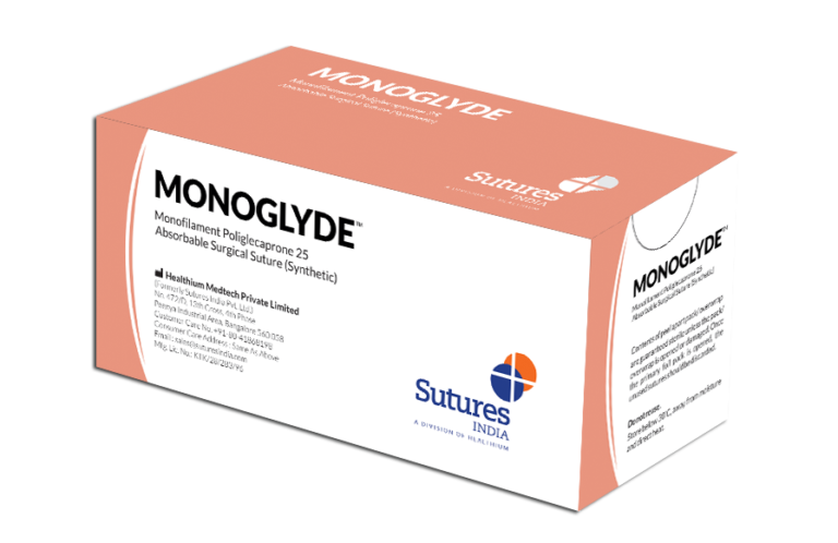 MONOGLYDE grubonici3/0,koo3/8,iga25mm-70cm-bezbarwne/MONOGLYDEgauge3/0,circle3/8,needle25mm-70cm