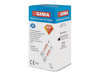 Paski glukozy 50szt. do glukometrw Gima/GLUCOSE STRIPS 50 PCS. for Gima Glucose Monitor 