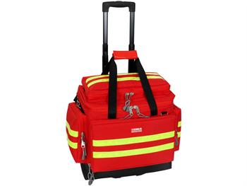 Ratownicza praktyczna torba na kkach-dua-czerwona/EMERGENCY SMART TROLLEY BAG-large-red