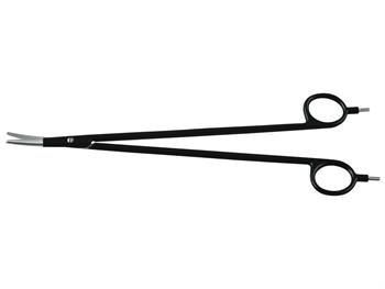Noyczki dwubiegunowe 18 cm - zakrzywione/BIPOLAR SCISSORS 18 cm - curved