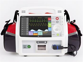 Ratujcy ycie 9 defibrylator AED z temperatur-inne jzyki/RESCUE LIFE 9 AED DEFIBRILLATOR TEMP