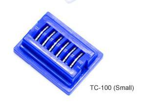 CITEC™ zaciski tytanowe S-niebieskie/CITEC™ Titanium Clips S-blue