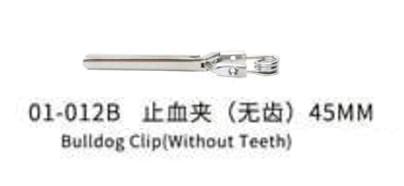 Bulldog zacisk 45mm bez zbw wielokrotnego uytku/Bulldog Clip 45mm without teeth reusable
