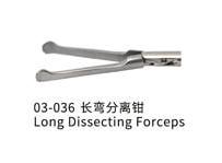 Kleszcze preparacyjne dugie 5 mm narzdzie/5mm instrument long dissecting forceps