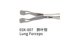 Kleszcze pucne 10 mm narzdzie/10mm instrument lung forceps