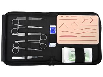 Zestaw do wiczenia szycia ran(podkadka+narzdzia+szwy)/SUTURE TRAINING KIT(Pad+instruments+suture)