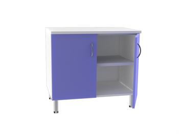 Podwjna szafka 2 drzwi z 2 pkami - dowolny kolor/DOUBLE BASE UNIT  2 door, 2 shelves - any color