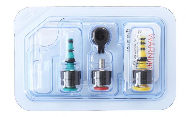 Jednorazowe zawory endoskopowe - zestaw 3 z 4 szt/Disposable Endoscope Valves - set 3 of 4