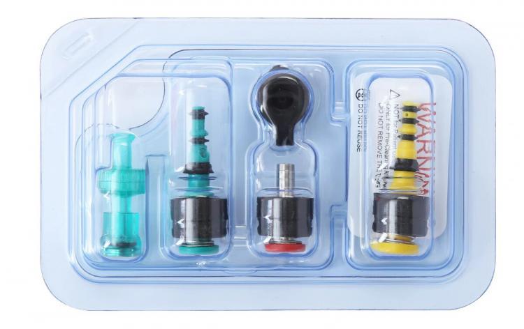 Jednorazowe zawory endoskopowe - zestaw 2 z 5 szt/Disposable Endoscope Valves - set 2 of 5