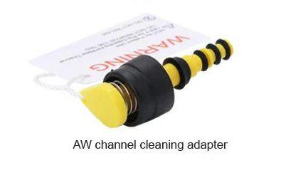 AW cznik do czyszczenia kanaw, niesterylny/AW Channel Cleaning Adapter, Non-sterile