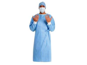 Fartuch chirurgiczny 50 g/m2 120x150 cm -L-sterylny,50szt/SURGICAL GOWNS 50 g/m2 120x150 cm -L-steri