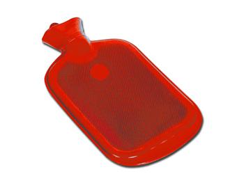 Termofor-standardowy wodny - czerwony/HOT WATER BOTTLE - standard - red