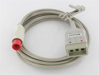EKG pacjenta 3 - odprowadzeniowy kabel/ECG 3-LEAD PATIENT CABLE