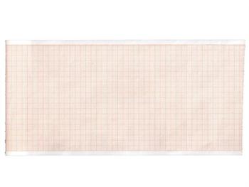 17.EKG rolka papieru termicznego- 110 mm x 20 m/17.ECG THERMAL PAPER ROLL -orange grid- 110 mm x 20m