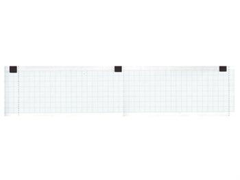 18.EKG rolka papieru termicznego - 50 mm x 30 m/18.ECG THERMAL PAPER ROLL -blue grid- 50 mm x 30m