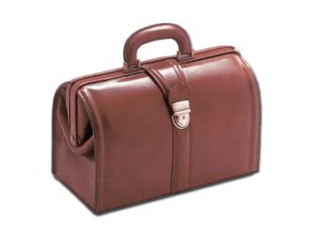 VALIGETTA torba medyczna z wymienitej skry-brzowa/VALIGETTA PRIME LEATHER MEDICAL BAG-leather