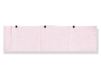 46.EKG paczka papieru termicznego - 80mm x 90m/46.ECG THERMAL PAPER PACK -orange grid- 80mm x 90m